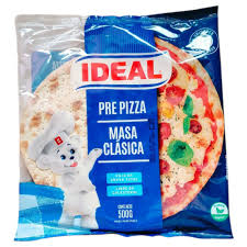 MASA PRE PIZZA CLASICA IDEAL 2UNI 500GR