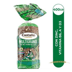 PAN CASTAÑO AVENA QUINOA 400g