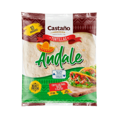 TORTILLA ANDALE CASTAÑO TACOS 340GR
