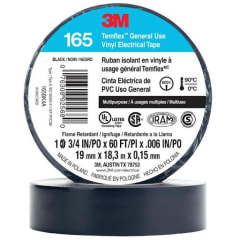 TEMFLEX 3M 165 19MM X 18M NEGRA