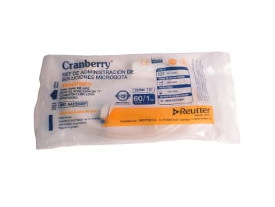 BAJADA MICROGOTA CRANBERRY