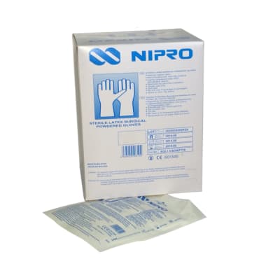 CAJA GUANTE NIPRO N°8