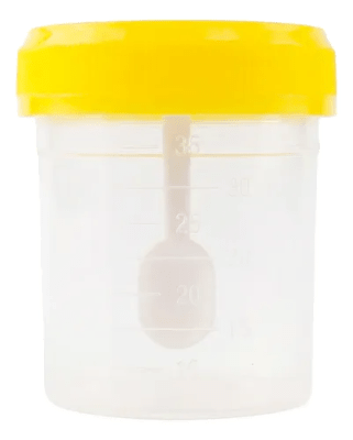 FRASCO HECES EDLAB C/CUCHARA