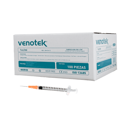 JERINGA VENOTEK 1ml.2