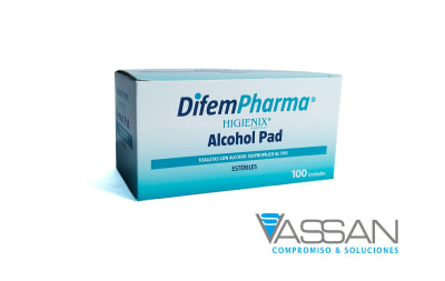 TOALLITAS DE ALCOHOL DIFEM