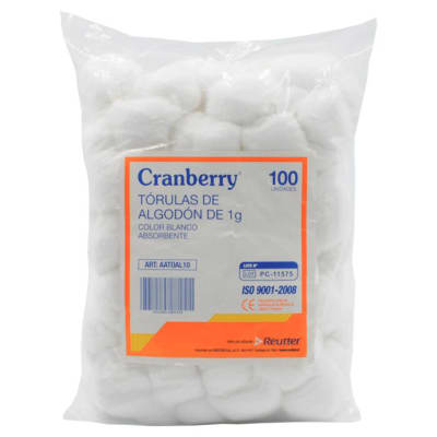TORULAS DE ALGODON CRANBERRY