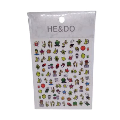 STICKERS UÑA DISEÑO