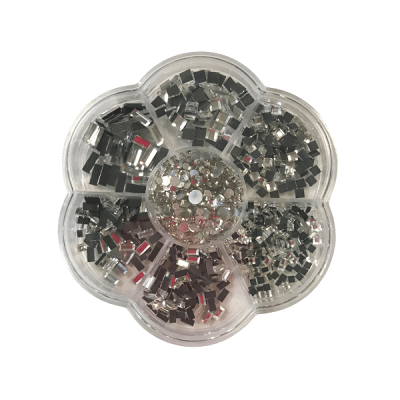 DECORACION PARA UÑAS CAJA FORMA DE FLOR