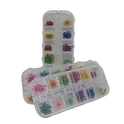 DECORACION PARA UÑAS FLORES SECA