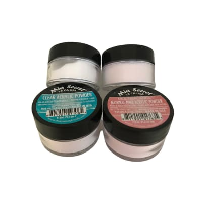 PACK 2 POLIMEROS 15G MIA SECRET (CLEAR +MULTIBALANCE)