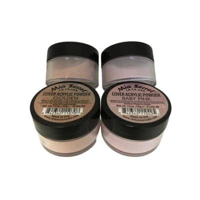 PACK 2 POLIMEROS 15G MIA SECRET (GOLDEN +BABY PINK)
