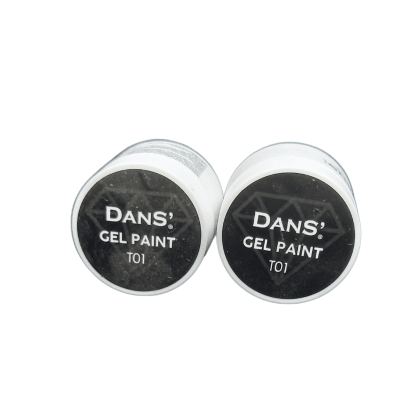 PACK GEL PAINT DANS NEGRO x 2