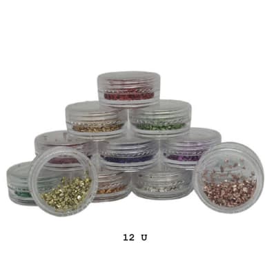 PACK DECORACION DE UÑAS PIEDRITAS X 12