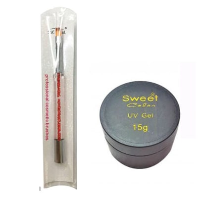 PACK GEL CONSTRUCTOR MAS PINCEL