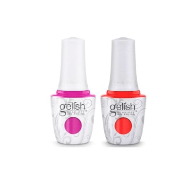 PACK PERMANENTE GELISH FLAMINGO+FLIP