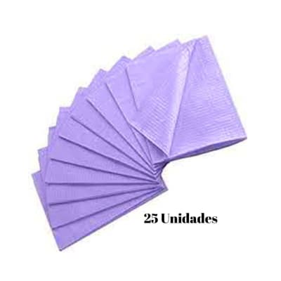 PACK TOALLAS DESECHABLES X 25 MORADA (campos de trabajos)