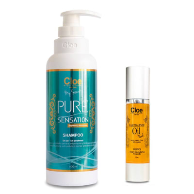 PACK ACEITE CAPILAR PARA NUTRICION+SHAMPOO PURE SENSATION PARA TU PELO