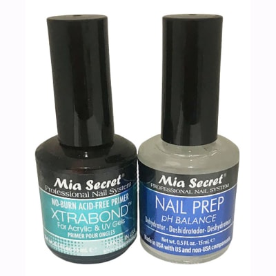 PACK MIA SECRET 1 NAIL PREP+ 1 XTRABOND 15ML