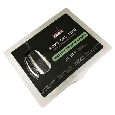 TIPS SOFT GEL(GEL X) NAIL PRO COFFIN