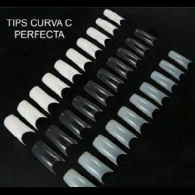 TIPS UÑA ARTIFICIAL CURVA C
