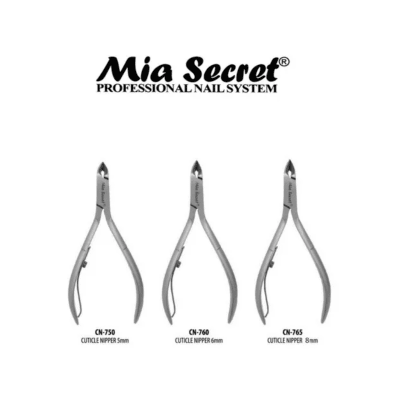 CORTA CUTICULAS ACERO INOXIDABLE MIA SECRET