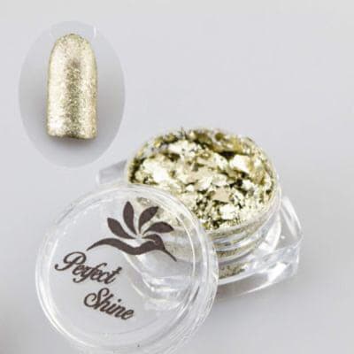 DECORACION PARA UÑAS FLAKES CON APLICADOR