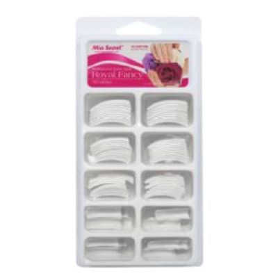 TIPS UÑA ARTIFICIAL MS ULTRA WHITE FANCY (100 u)
