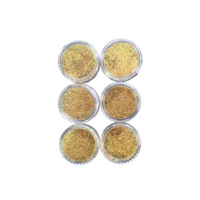 PACK ESCARCHA TORNASOL DORADA X 6