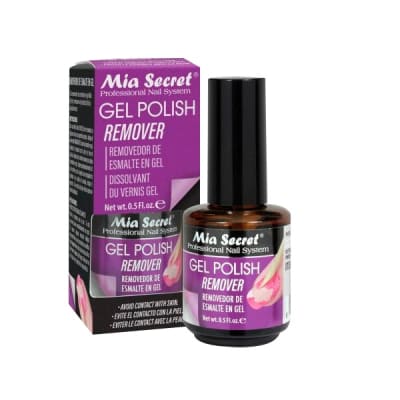 REMOVEDOR DE ESMALTADO PERMANENTE EN GEL MIA SECRET