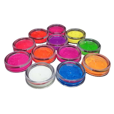 PIGMENTO NEON PARA UÑAS ACRILICAS X 12 UNID