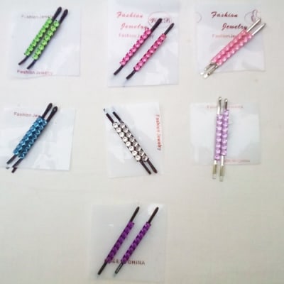 PINCHES CON PIEDRITAS (PAR)