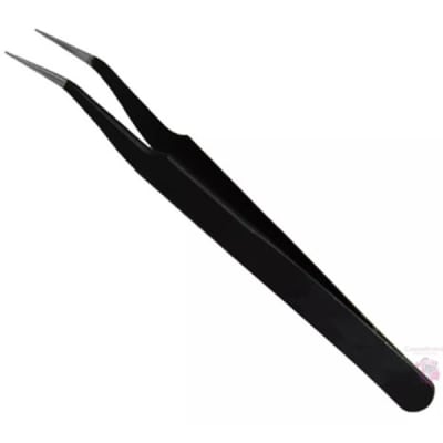 PINZA CURVA PARA PESTAÑAS Y CRISTALES