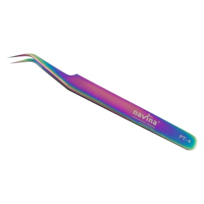 PINZA CURVA PARA PESTAÑAS Y CRISTALES