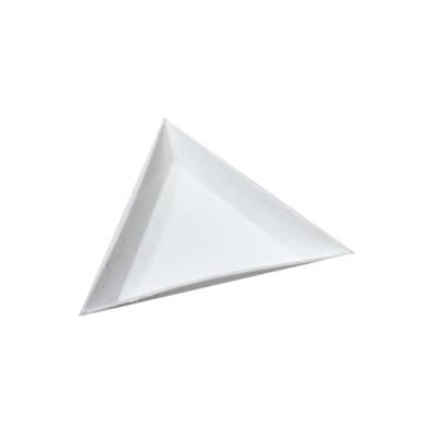 POCILLO TRIANGULAR PARA CRISTALES
