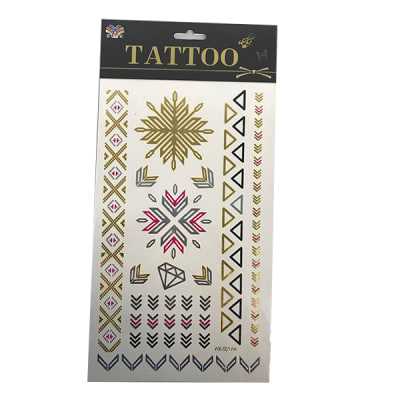 TATUAJES TEMPORALES METALICOS