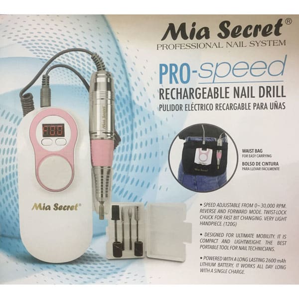 TORNO INALAMBRICO DIGITAL NAIL DRILL MIA SECRET | ESTYLOSAS