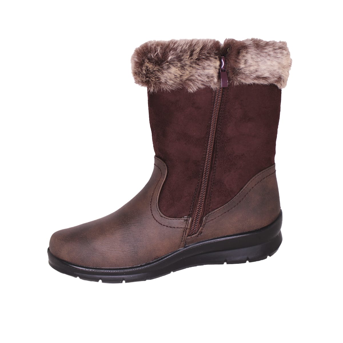 BOTIN MUJER NEW WALK CAFÉ CKA01-40 | COMERCIAL Y ZAPATERIA ALONSO LIMITADA
