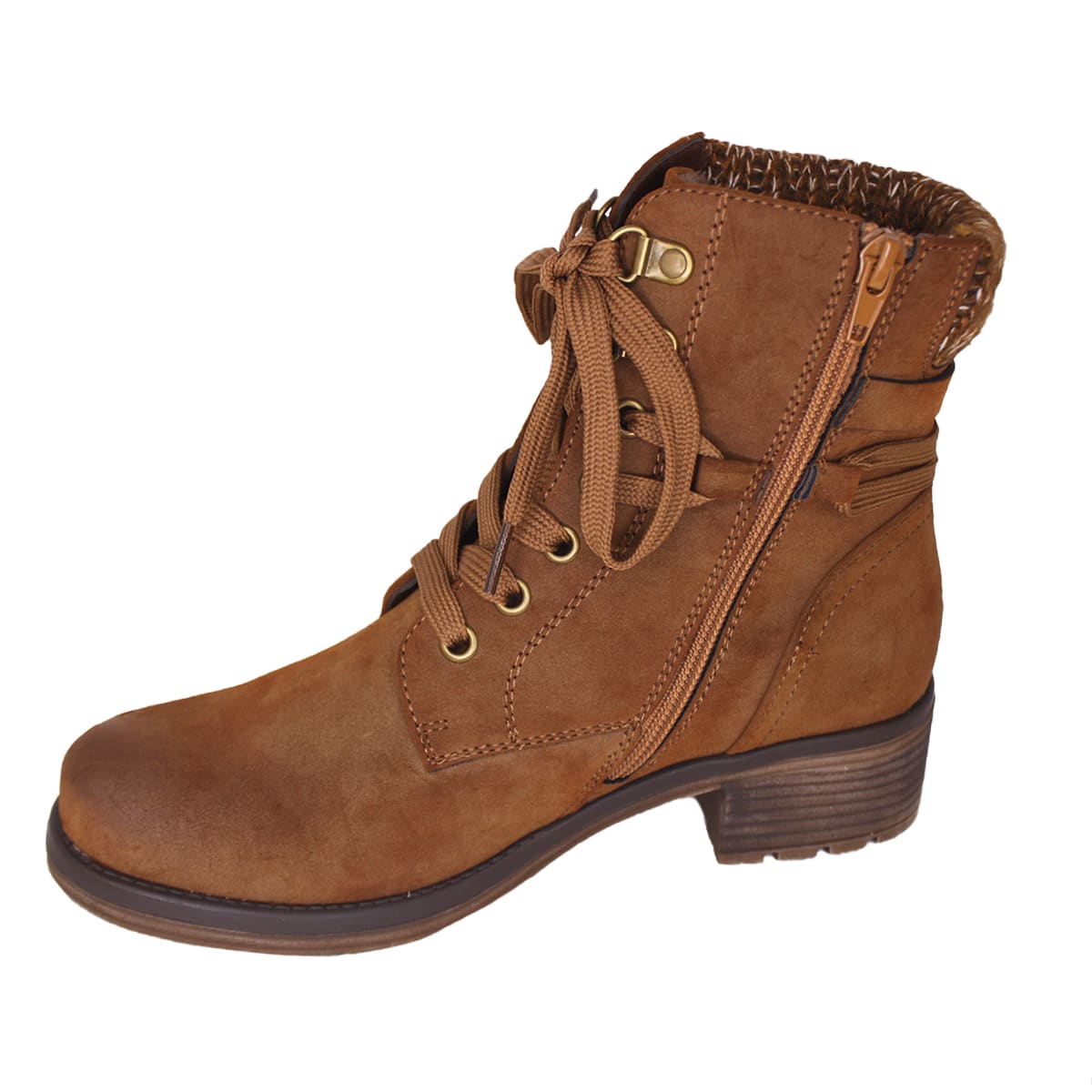 BOTIN MUJER AZALEIA NEWLOIS BROWN/CAFE 111030 | COMERCIAL Y ZAPATERIA  ALONSO LIMITADA