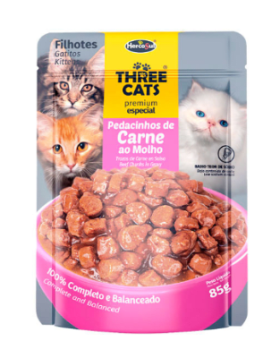 THREE CATS ORIGINAL POUCH GATITOS