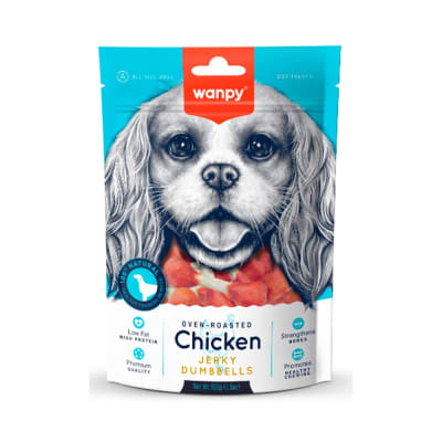 WANPY JERKY DUMBBELS CHICKEN