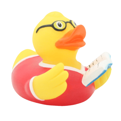 Book Reader Duck1