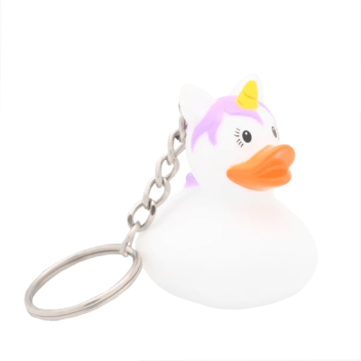 Key Chain White Unicorn