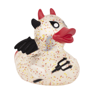 Glitter Devil Duck