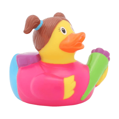 Niña Escolar Duck
