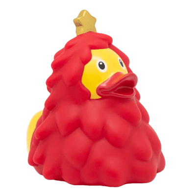Christmas Tree Duck, Red