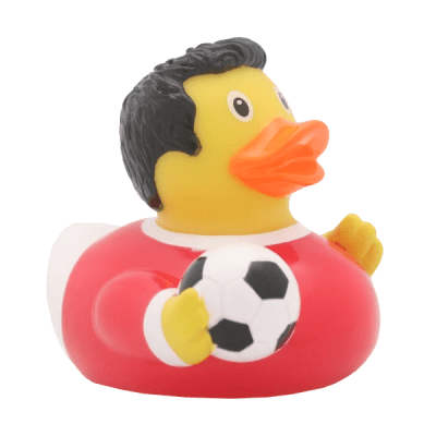 Football Player Duck, Red
