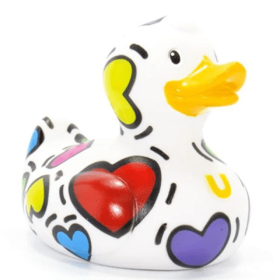 Luxury Pop Heart Duck