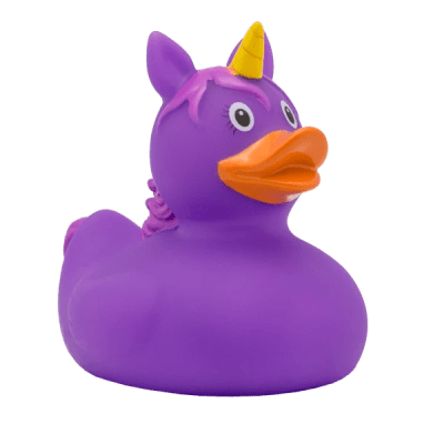 Unicornio Duck, Morado