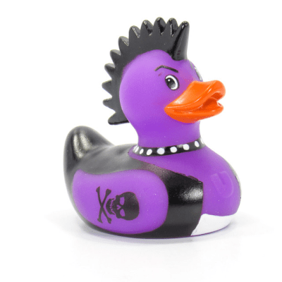 Deluxe Mini Punk Rocker Duck