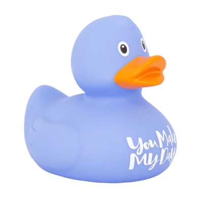 You make my day Duck, blue